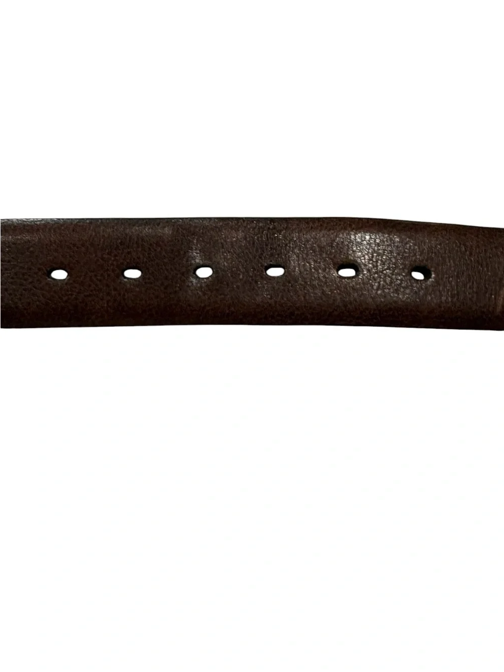 Torino - Men's Leather Italian Glazed Milled Calfskin Belt - Brown. Size 42